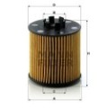 MANN-FILTER Ölfilter HU712/6x