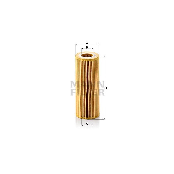 MANN-FILTER Ölfilter HU722x