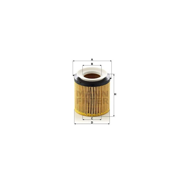 MANN-FILTER Ölfilter HU8002xKIT