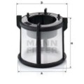 MANN-FILTER Kraftstofffilter PU51x