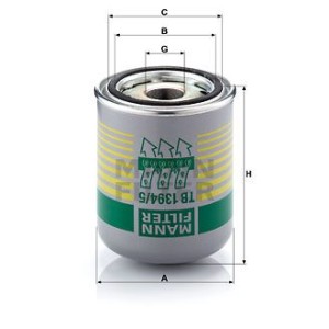 MANN-FILTER Lufttrocknerpatrone, Druckluftanlage TB1394/5x