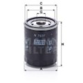 MANN-FILTER Ölfilter W7037