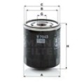MANN-FILTER Ölfilter W7043