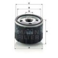 MANN-FILTER Ölfilter W77