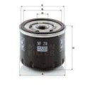 MANN-FILTER Ölfilter W79