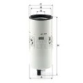 MANN-FILTER Kraftstofffilter WK1270