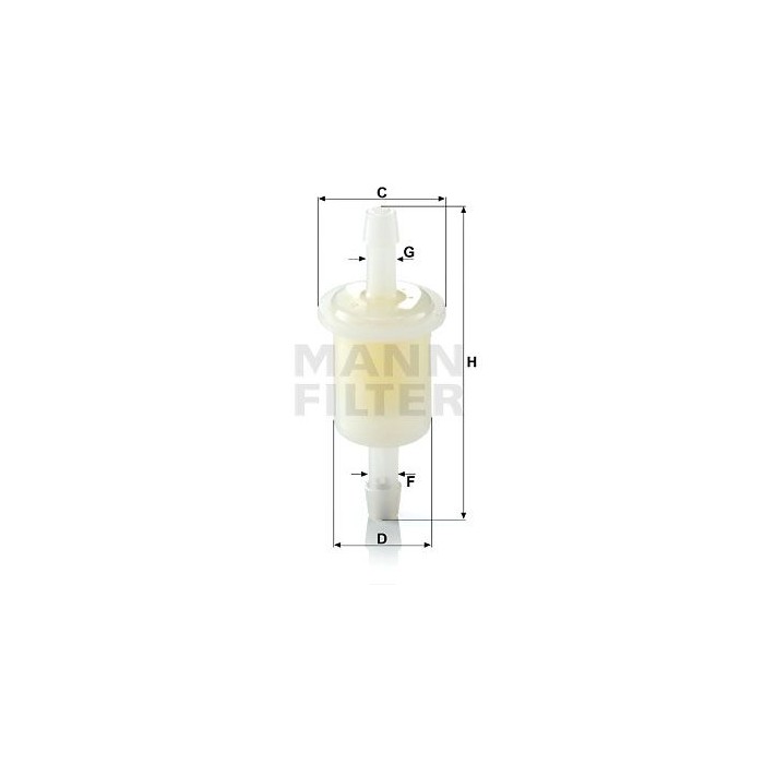 MANN-FILTER Kraftstofffilter WK21(10)