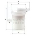 MANN-FILTER Kraftstofffilter WK42/81
