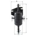 MANN-FILTER Kraftstofffilter WK510