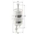 MANN-FILTER Kraftstofffilter WK59x