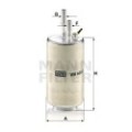 MANN-FILTER Kraftstofffilter WK6004