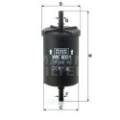 MANN-FILTER Kraftstofffilter WK6031
