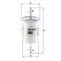 MANN-FILTER Kraftstofffilter WK6032