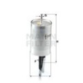 MANN-FILTER Kraftstofffilter WK832/1