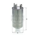 MANN-FILTER Kraftstofffilter WK853/24