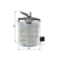MANN-FILTER Kraftstofffilter WK9043