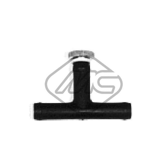 Metalcaucho Kühlmittelrohrleitung 00958