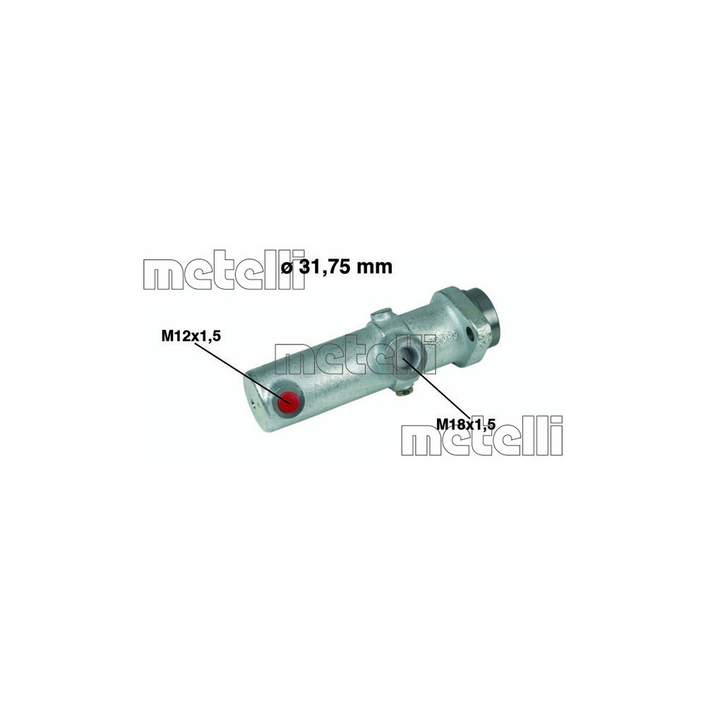 METELLI Hauptbremszylinder 05-0151