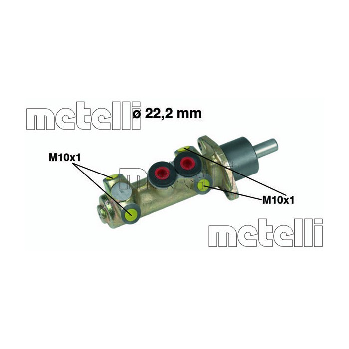 METELLI Hauptbremszylinder 05-0208