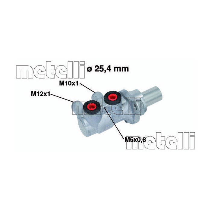 METELLI Hauptbremszylinder 05-0717