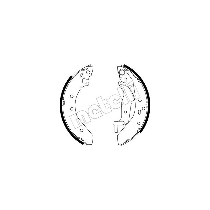 METELLI Bremsbackensatz 53-0006