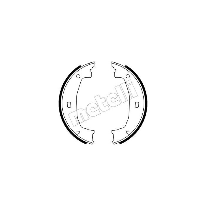 METELLI Bremsbackensatz, Feststellbremse 53-0018