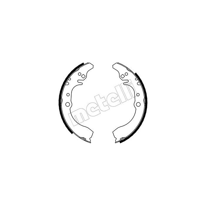 METELLI Bremsbackensatz 53-0040