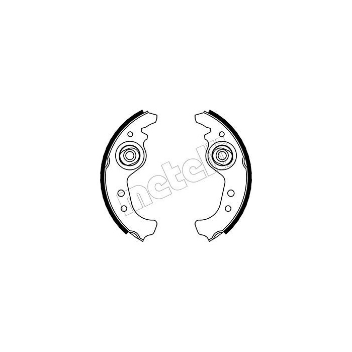 METELLI Bremsbackensatz 53-0063