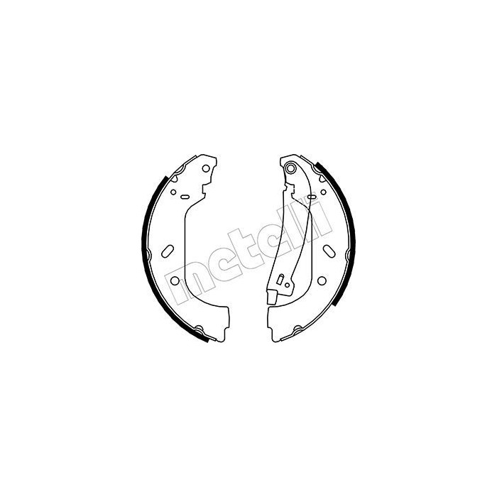 METELLI Bremsbackensatz 53-0074Y