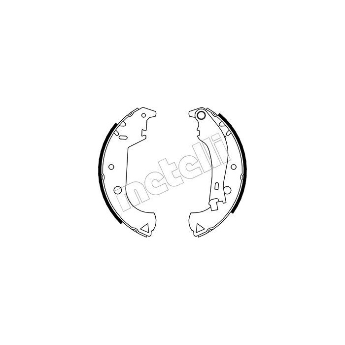 METELLI Bremsbackensatz 53-0081Y