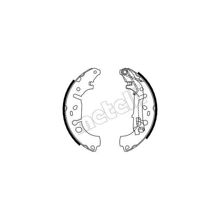 METELLI Bremsbackensatz 53-0093