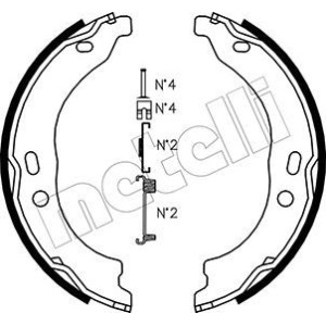 METELLI Bremsbackensatz, Feststellbremse 53-0095K