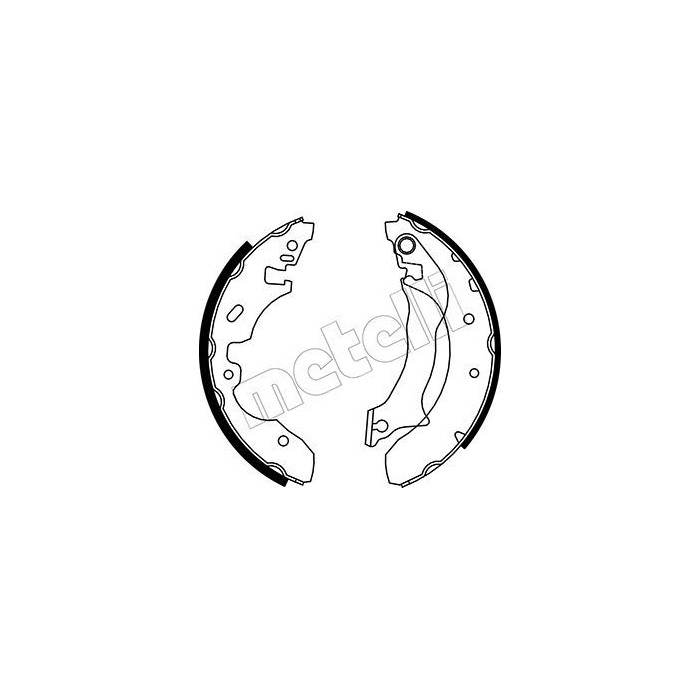 METELLI Bremsbackensatz 53-0130