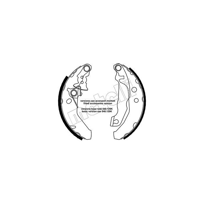 METELLI Bremsbackensatz 53-0132Y