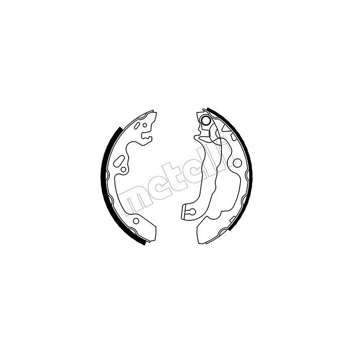 METELLI Bremsbackensatz 53-0133