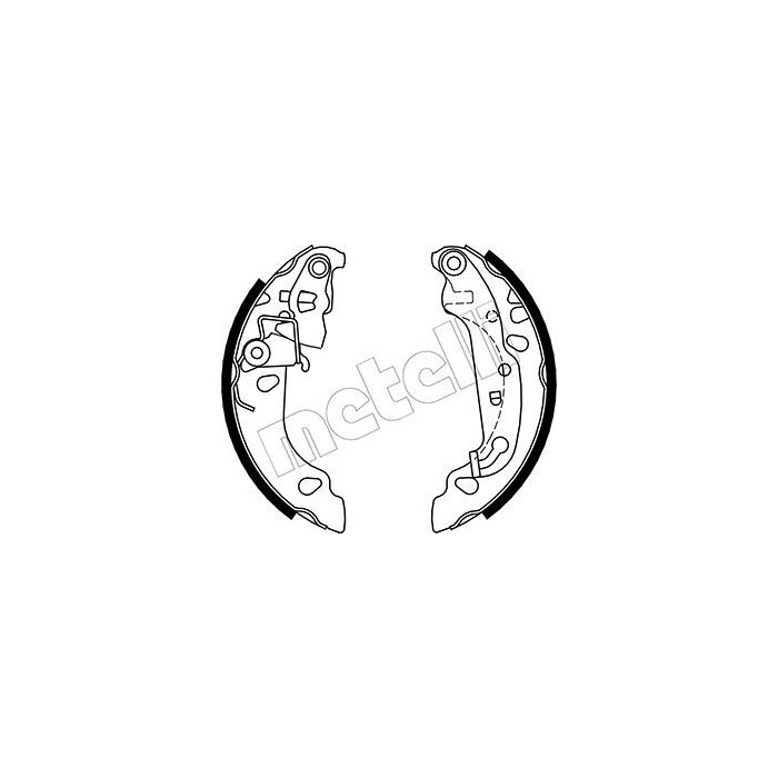 METELLI Bremsbackensatz 53-0137