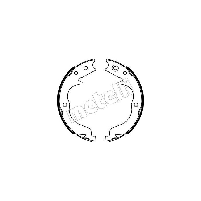 METELLI Bremsbackensatz, Feststellbremse 53-0268