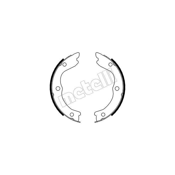 METELLI Bremsbackensatz, Feststellbremse 53-0293