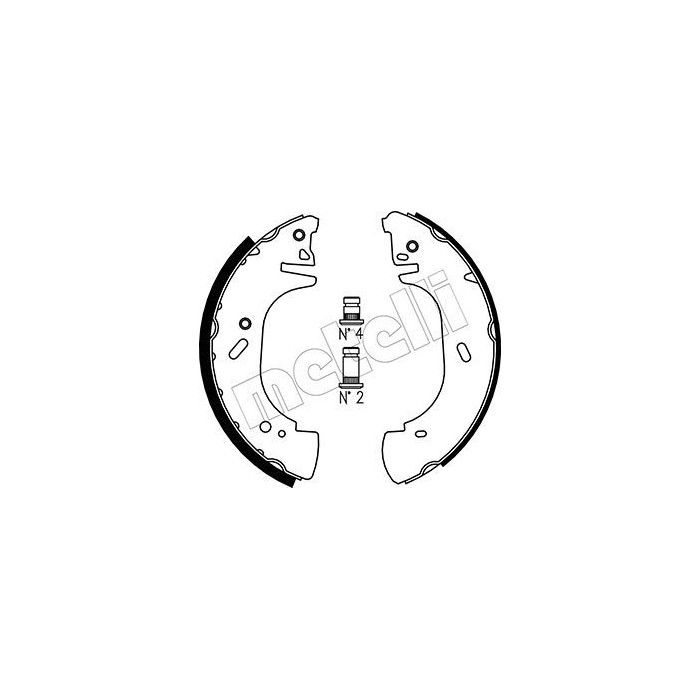 METELLI Bremsbackensatz 53-0313