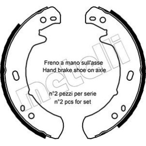 METELLI Bremsbackensatz, Feststellbremse 53-0373