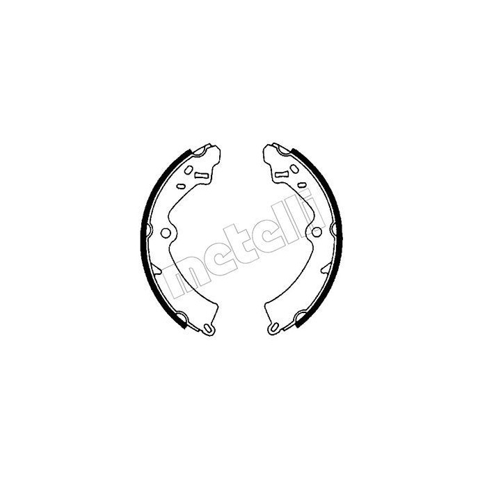 METELLI Bremsbackensatz 53-0392
