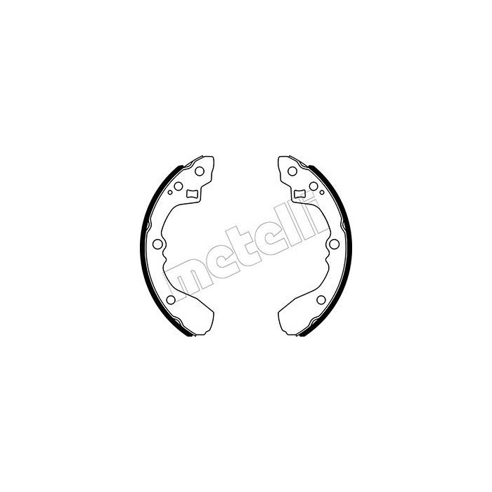 METELLI Bremsbackensatz 53-0506