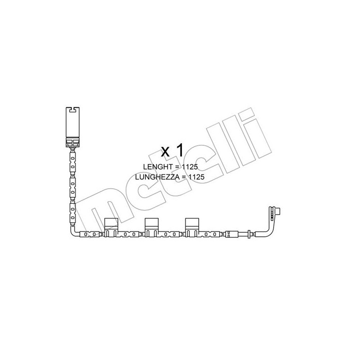 METELLI Warnkontakt, Bremsbelagverschleiß SU.223