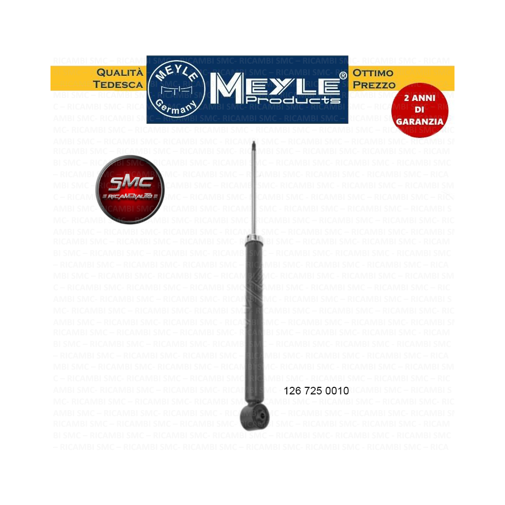 meyle: Stoßdämpfer 1267250010