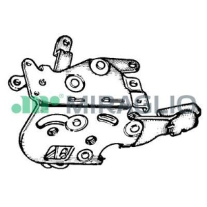 MIRAGLIO Türschloss 40/179B