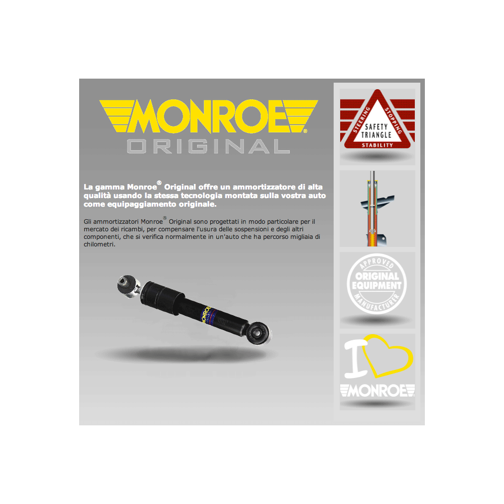 MONROE ORIGINAL (Gas Technology) Stoßdämpfer 43112