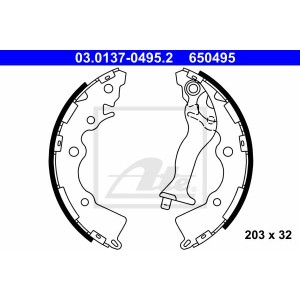ATE Bremsbackensatz 03.0137-0495.2