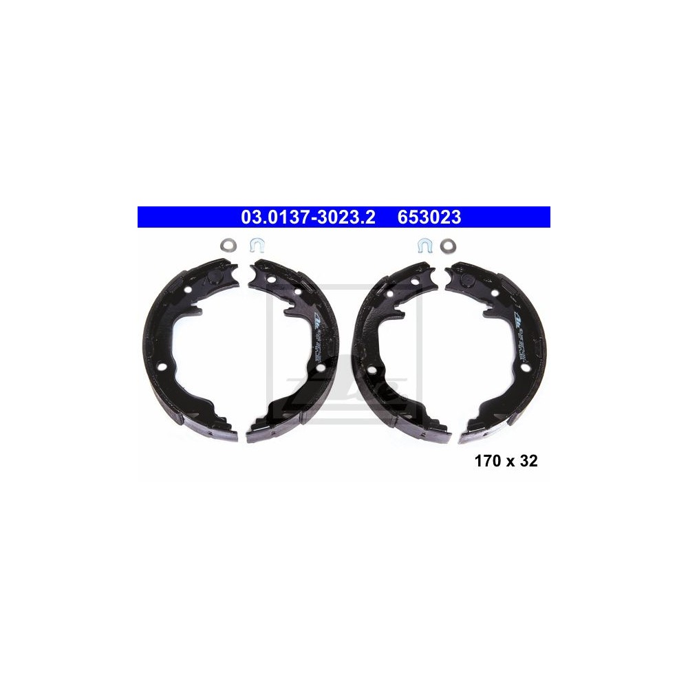 ATE Bremsbackensatz, Feststellbremse 03.0137-3023.2