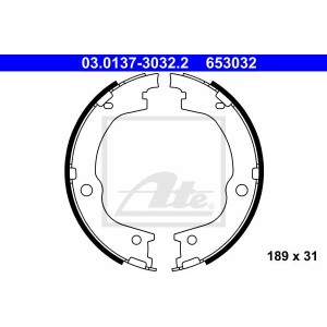 ATE Bremsbackensatz, Feststellbremse 03.0137-3032.2