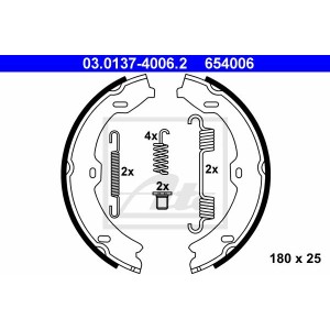 ATE Bremsbackensatz, Feststellbremse 03.0137-4006.2